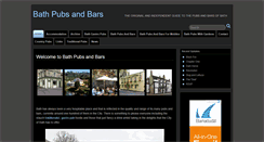 Desktop Screenshot of bathpubs.co.uk